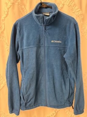 Columbia Slate Blue Full-Zip Fleece Jacket